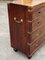 Campaign Chest of Drawers with Brass Handles 6
