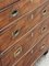 Campaign Chest of Drawers with Brass Handles 9