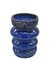 Blue Ceramic Vase, Italy, 1970s, Image 2