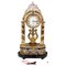 Viennese Biedermeier Anniversary Clock with Musical Movement from Boeck & Olbrich 1