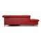 MR 4775 Corner Sofa with Chaise Longue in Red Leather from Musterring, Image 9