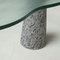 Grey Marble and Textured Glass Coffee Table from Casigliani, 1980s 9