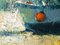 Julian Rowe, Paesaggio marino del sole che cade, Dipinto a olio, 2023, Immagine 2
