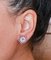 Ohrringe aus Roségold und Silber mit Rubinen und Diamanten, 2 . Set 5