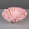 Italian Postmodern Irregular Wavy Pink Plastic Bowl, 2000s 4