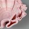 Italienische postmoderne unregelmäßige gewellte rosa Plastikschale, 2000er 8