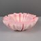 Italian Postmodern Irregular Wavy Pink Plastic Bowl, 2000s 2