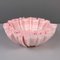 Italian Postmodern Irregular Wavy Pink Plastic Bowl, 2000s 3