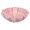 Italian Postmodern Irregular Wavy Pink Plastic Bowl, 2000s 1