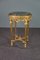 Antique Plant Stand or Side Table in Italian Marble and Gilded Wood 3