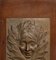 Piatto Art Déco in legno con volto femminile, anni '30, Immagine 3