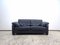 DS17 Two-Seater Leather Sofa in Anthracite from de Sede 8