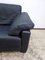 DS17 Two-Seater Leather Sofa in Anthracite from de Sede 5