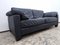 DS17 Two-Seater Leather Sofa in Anthracite from de Sede 4