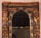 Large 17th Century Spanish Mirror in Polychrome Wood 3