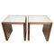 Late 20th Century Mirrored Side Tables, 1980s, Set of 2 1