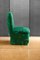 Sillones de tela verde Tony Duquette, años 80. Juego de 2, Imagen 5