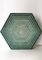 Green Hexagonal Wall Work by Studiopepe 1