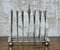 Art Deco Silver Plate Golf Toast Rack, 1920s 1