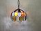 Brutalist Pendant Lamp in Glass from Poliarte, 1960s 10