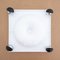 Square Plastic Ashtray with Wheels by Renzo Mori, Italy, 1970s, Image 5
