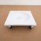 Square Plastic Ashtray with Wheels by Renzo Mori, Italy, 1970s, Image 1