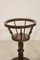 Vintage Wooden Plant Stands with Round Legs, 1950, Set of 2, Image 11
