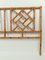 Vintage Bamboo and Rattan Bed Headboard in Chinese Chippendale Style, 1970s 13