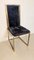 Steel & Suede Chairs, 1970s, Set of 6, Image 7