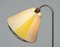Swedish Floor Lamp with Pine Base and Polyester Ribbon Wrapped Shade, 1940s 4