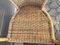 Rattan & Bamboo Armchairs with Cushions, 1970s, Set of 2 9