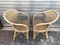 Rattan & Bamboo Armchairs with Cushions, 1970s, Set of 2, Image 13