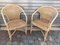 Rattan & Bamboo Armchairs with Cushions, 1970s, Set of 2 8