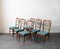 Teak Dining Chairs from La Permanente Mobili Cantù, 1950s, Set of 6 11