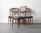 Teak Dining Chairs from La Permanente Mobili Cantù, 1950s, Set of 6 10