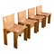 Monk Chairs by Afra & Tobia Scarpa for Molteni, 1973, Set of 4 3