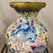 Große chinesische Cloisonné Vase mit Blumendekor, 1960er 3