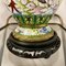 Jarrón chino cloisonné grande con decoración floral, años 60, Imagen 7