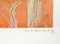Stoichi Hasegawa, Wilde Blumen, Radierung, 1970er 2