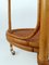 Vintage Round Serving Bar Cart in Bamboo and Rattan, 1960s, Image 14