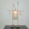 Vintage Fukushu Table Lamp in Metal attributed to Ingo Maurer for Design M, Germany, 1980s 9