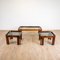 Coffee Table and Side Tales, Italy, 1970s, Set of 3, Image 1