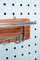 Mid-Century Teak & Chrome Coat Rack with Tubular Frame, 1960s, Image 3