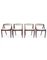 Danish Model 31 Chairs by Kai Kristiansen, 1960s, Set of 4 1