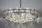 Crystal, Glass & Brass Chandelier by Gaetano Sciolari for Palwa, 1960s 20