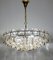 Crystal, Glass & Brass Chandelier by Gaetano Sciolari for Palwa, 1960s, Image 18