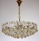 Crystal, Glass & Brass Chandelier by Gaetano Sciolari for Palwa, 1960s 1