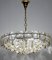 Crystal, Glass & Brass Chandelier by Gaetano Sciolari for Palwa, 1960s, Image 19