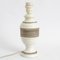 Mid-Century Crackle Glaze Ceramic Table Lamp from Ugo Zaccagnini 1