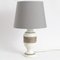 Mid-Century Crackle Glaze Ceramic Table Lamp from Ugo Zaccagnini 5